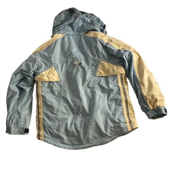 Cold As Ice Two-Tone Blue Beige Ski Snowboard Jacket Size L - Picture 5 of 5